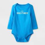 Baby Boys' 'Lil Brother' Long Sleeve Bodysuit - Cat & Jack™ Blue