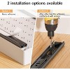 Pull Out Cabinet Organizer, Medium Slide Out Drawer Shelf, No Drill Extendable Pantry Storage for Kitchen and Bathroom - 4 of 4
