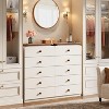 Lantine 5 Drawers Cabinet for Bedroom, 45 Inches Wooden Storage Cabinet for Living Room, Office, Entryway - 2 of 4