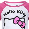 Hello Kitty Girls T-Shirt and Short Set for Infant, Toddler, Little and Big Girls - Pink - 3 of 4