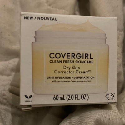 Covergirl Clean Fresh Skincare Dry Skin Corrector Cream - 2 Fl Oz : Target