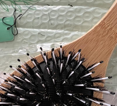 Beauty By Earth Bamboo 100% Boar Bristle Hair Brush : Target