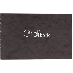 Clairefontaine Graf' Book 360 - 100 Blank Sheets - Landscape 4 1/3 x 6 2/3 - 1 of 4