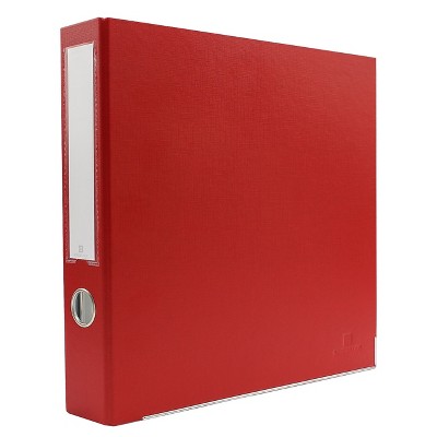 Bindertek 3-Ring 2-Inch Premium Binders Red 3SLN-RD