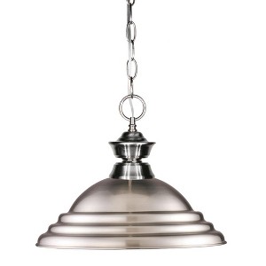 Z-Lite 1 - Light Pendant in  Brushed Nickel - 1 of 1
