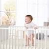Sweet Jojo Designs Girl Satin Fitted Crib Sheet Cheetah Ivory Beige Taupe Gold Tan Off White - 4 of 4