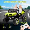 2 Seater Kids Ride On Truck 24V Ride On Toy Battery Powered Electric Vehicle for Toddles with Remote Control, Spring Suspension, LED Lights, Music - 2 of 4