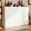 Famapy White Multifunctional Dresser 15 Drawer Storage Space Horizontal Dresser - 2 of 4
