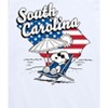 Boys' - Peanuts - South Carolina American Flag Snoopy Short Sleeve Graphic T-Shirt - 2 of 4