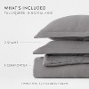 Cloud Weave Textured Comforter Set, Plush All-Season Down Alternative, Ultra Soft, 3-Piece Set - Becky Cameron - 4 of 4