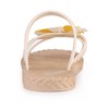 Allegra K Women's Espadrille Sunflower Decor Slip-on Strappy Beach Sandals - 3 of 4