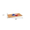 HomeRoots 17" X 29" Natural Red White and Blue Coir Texas Outdoor Door Mat - 3 of 3