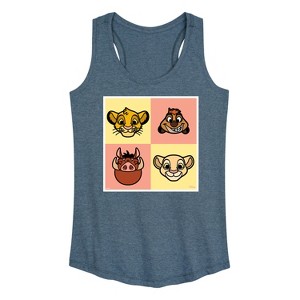 Women's - Disney - The Lion King Graphic Racerback Tank - 1 of 4