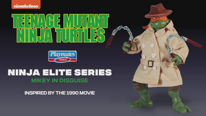 Teenage Mutant Ninja Turtles Ninja Elite Mikey in Disguise, 2 of 11, play video
