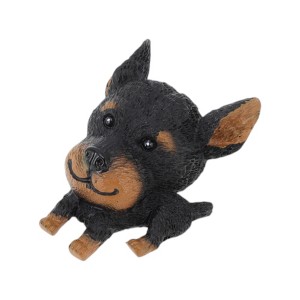 Unique Bargains Decorative Magnets Magnetic Fridge Sticker Irregular Shape Synthetic Resin Orange Red 1Pc - 1 of 3