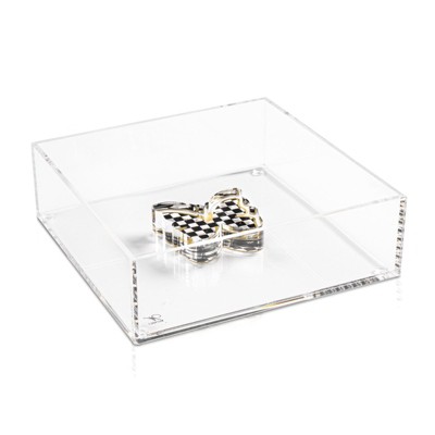 Waterdale Collection - Onyx Butterfly Napkin Holder