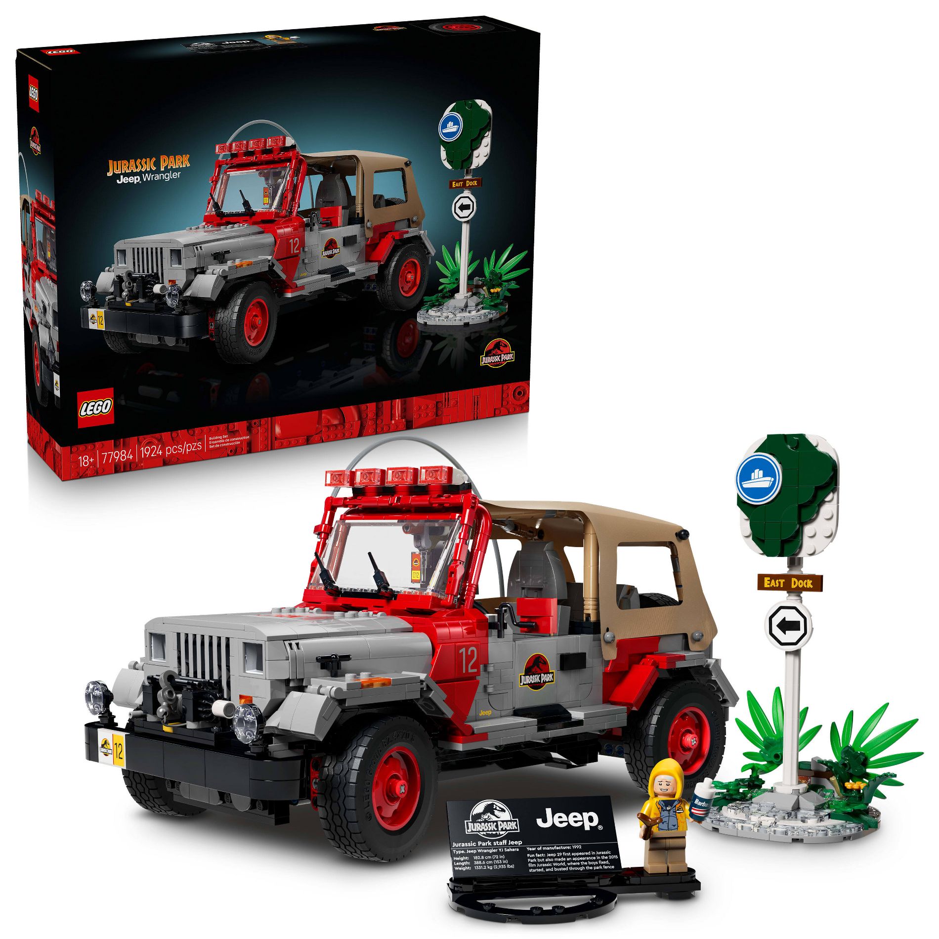 LEGO Jurassic World: Jurassic Park Jeep Wrangler 77984