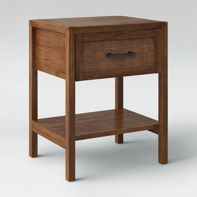 Warwick End Table with Drawer Brown FA - Threshold™