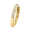 Ross-Simons 0.25 ct. t.w. Channel-Set Diamond Wedding Band in 14kt Yellow Gold Size 9 - 3 of 4