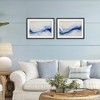 Stupell Industries Dreamy Indigo Mist 2pc Framed Print Under Glass Set - 2 of 4