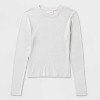 Women's Long Sleeve Slub T-Shirt - Universal Thread™ - 4 of 4