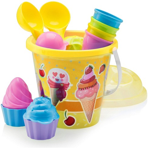 Lot Cute Ice Cream Cone Scoop Sets Beach Toys Sand Kids - Temu