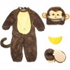 Joyfy Toddlers' Halloween Costume Infant Baby Monkey Costumes for Halloween Cosplay - 4 of 4