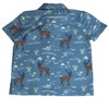 RuggedButts Boys Knit Short Sleeve Performance Polo - Antler Adventure, 5 - 2 of 2