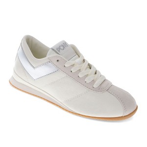 PONY Womens KO-80 Low Genuine Leather and Suede Premium Lace Up Athletic Sneaker Shoe - 1 of 4