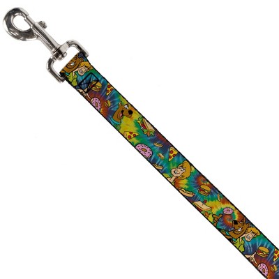 Buckle-Down Hundeleine Scooby Doo & Shaggy Design – 1,2 M Lang, 2,5 Cm Breit, Aus Robustem Polyester