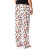 The Powerpuff Girls Womens' TV Series Show Characters Sleep Pajama Pants White - 4 of 4