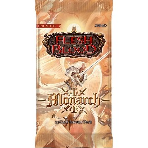 Flesh & Blood Legend Story Studios Flesh & Blood TCG: Monarch Unlimited Ed - Booster Pack(FAB2101U) - 1 of 3