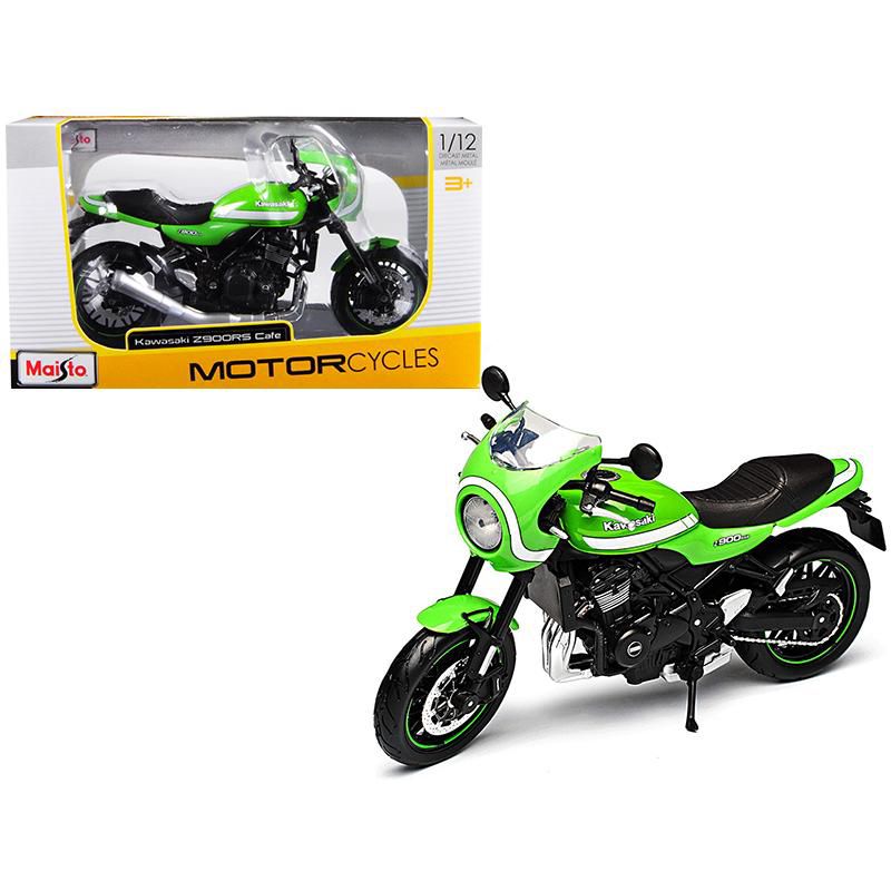 Kawasaki Z900RS Cafe Green 1/12 Diecast Motorcycle Model by Maisto, 1 of 4