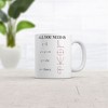 Crazy Dog T-Shirts All You Need Is Love Equation Mug Funny Math Graphic Coffee Cup-11oz - 2 of 4