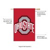 Evergreen Ohio State University House Applique Flag- 28 x 44 Inches Indoor Outdoor Sports Decor - 4 of 4