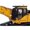 Komatsu PC450LC Excavator Short Boom with Bucket Yellow 1/50 Diecast Model by Universal Hobbies - 4 of 4