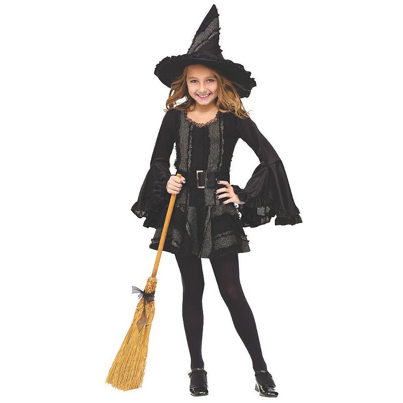Fun World Girls' Witch Stitch Costume, 1 of 2