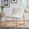 Christopher Knight Home Cael Modern Leather Upholstered Sofa Chair - 2 of 4