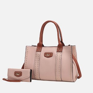 MKF Collection Davina Vegan Leather Women’s Tote Bag with wallet by Mia K - 1 of 4