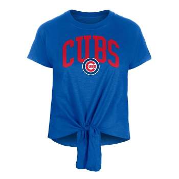 MLB Chicago Cubs Women's Front Knot T-Shirt