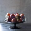 Park Hill Collection Florian Smoke Glass Stemmed Low Bowl - 2 of 4