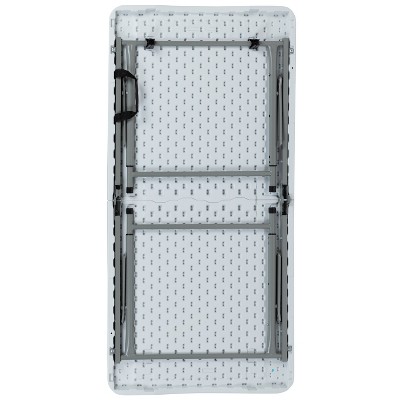 Adjustable Granite White Bi-Fold Portable Craft Table