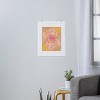 Deny Designs Thirty One Illustrations Tiger Moon in Tangerine Framed Wall Art Print - 3 of 4