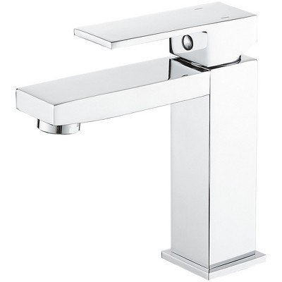 BWE Single Hole Single-Handle Bathroom Faucet