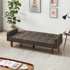 DOMETOUR Sofa Bed for Living Room, Morden Design Convertible Sofa Multi-function Leisure Sleeper Couch - 2 of 4