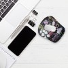 Insten Floral Mouse Pad with Wrist Support Rest, Ergonomic Support, Pain Relief Memory Foam, Non-Slip Rubber Base, Trapezoid S - 2 of 4