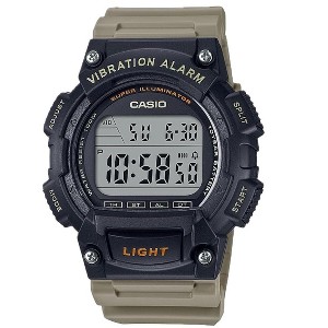Casio Men's Black Shock-Resistant Digital Sport Watch with Tan Band - W-736H-5AVCF - 1 of 2