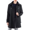 Alpine Swiss Keira Womens Wool Double Breasted Belted Trench Coat - 3 of 4