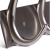 BirdRock Home Premium 5-Hook Coat and Hat Rack - Brushed Nickel Finish - Set of 2 - 4 of 4