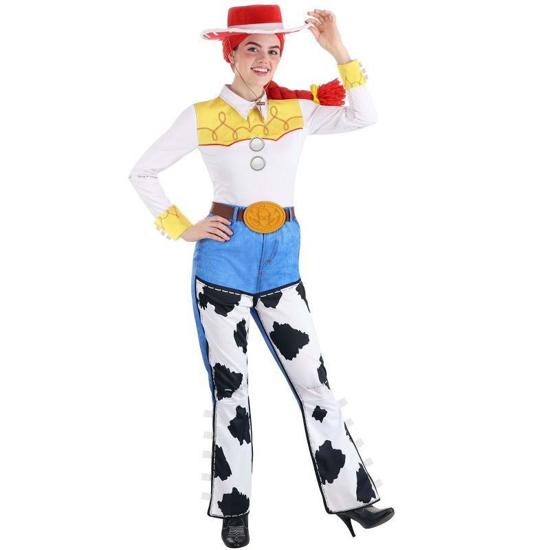 HalloweenCostumes.com Deluxe Disney Toy Story Jessie Costume for Women., 1 of 11